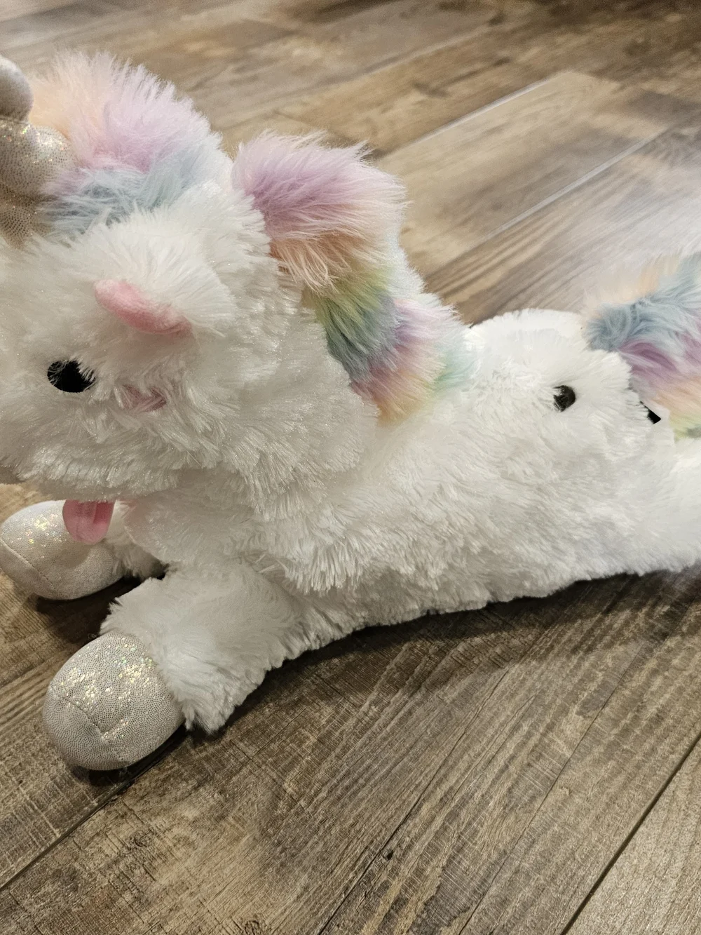 FAO Schwarz Unicorn Plush Pastel Soft Toy 14 Inch